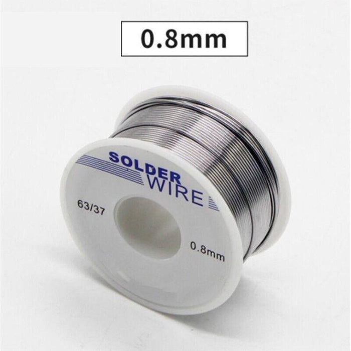 63/37 Tin Solder Wire with Rosin Core, 1.0mm, 100g, 2.2% Flux