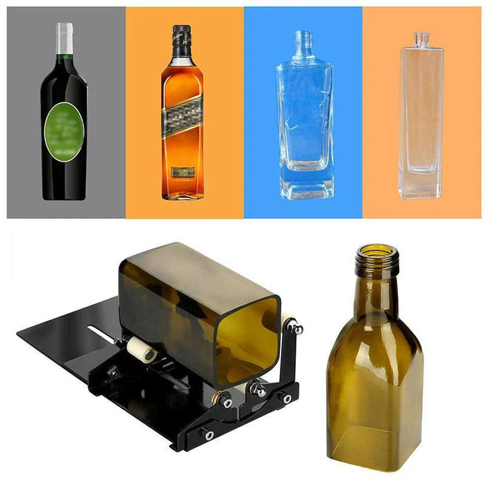 Glass Bottle Cutter Cutting Tool Upgrade Version Square & Round Bottle Cutter