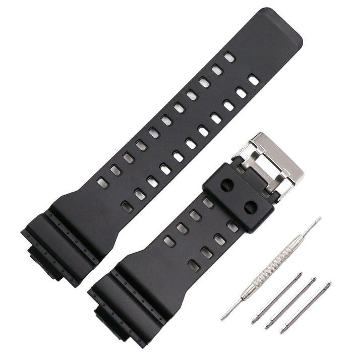 16mm Watch Band Strap Fits For G Shock GA-100 G-8900 GW-8900 Pins Tool Shock