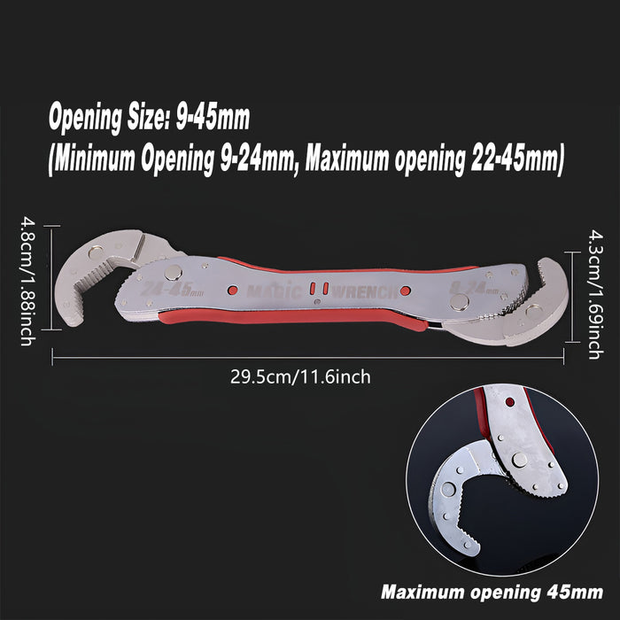9-45mm Adjustable Magic Wrench for Professional and Household Use