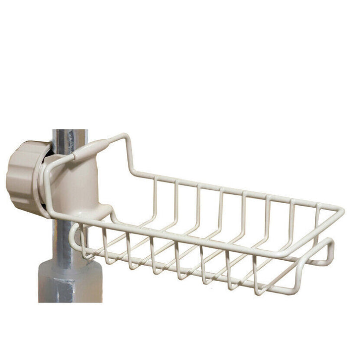 Kitchen Sink Faucet Shelf Sponge Dish Cloth Rack Holder Racks Storage Organizer