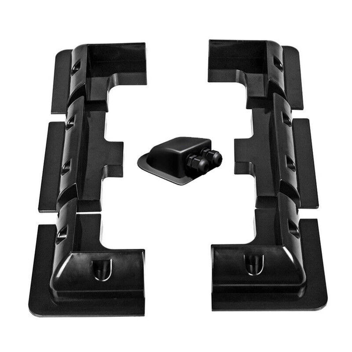 Solar Panel Corner Mounting Brackets Kit 7PCS Caravan Boat RV Vehicle Roof Mount