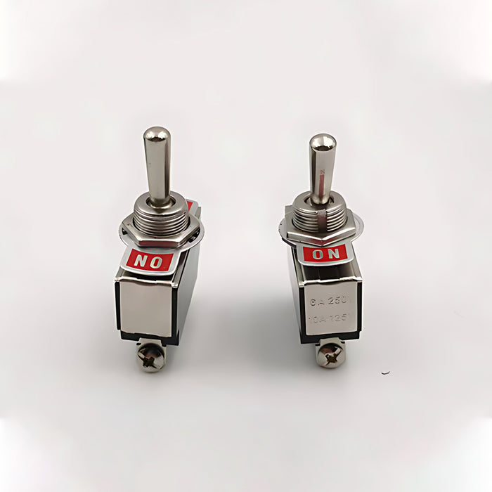 5x Waterproof Toggle Flick Switch 250V ON/OFF Car Dash Light Metal 12 Volt Boot