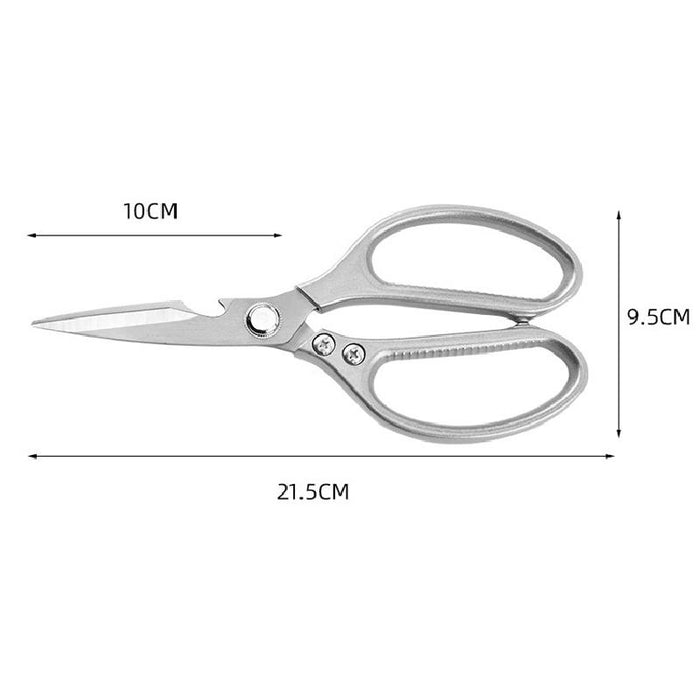 2x Japanese Heavy Duty Stainless Steel Kitchen Scissors Shears Fish Chicken Bone
