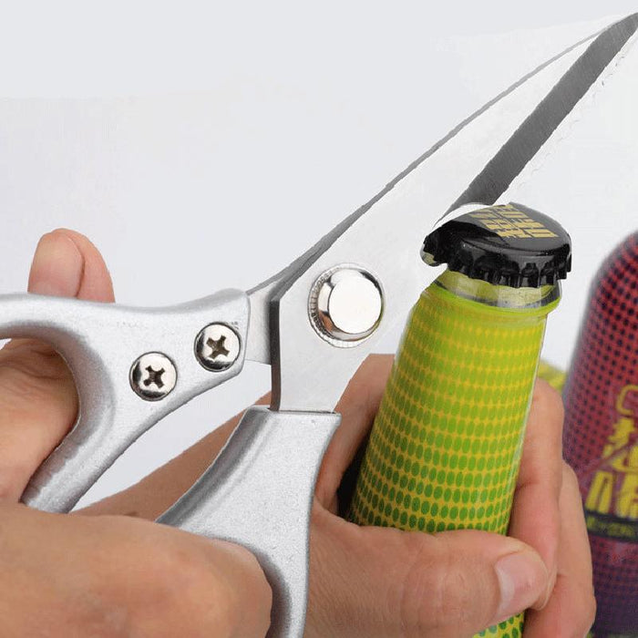 2x Japanese Heavy Duty Stainless Steel Kitchen Scissors Shears Fish Chicken Bone