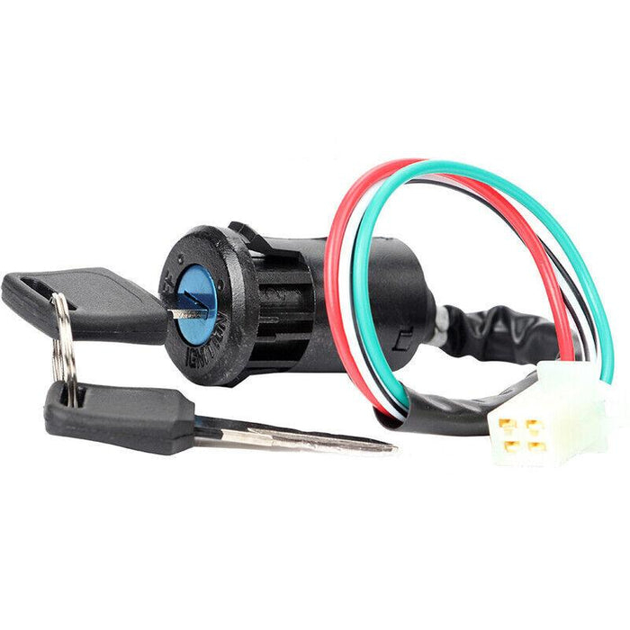 4 Wire Ignition Key Barrel Switch 50cc 110cc 125cc 150cc PIT Quad Dirt Bike