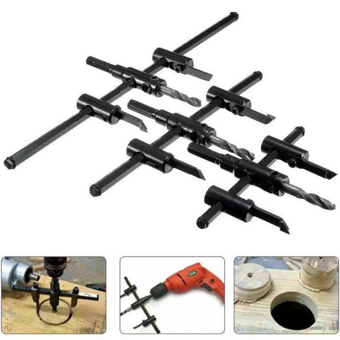 30-120MM Adjustable Circle Hole Saw Cutter kit