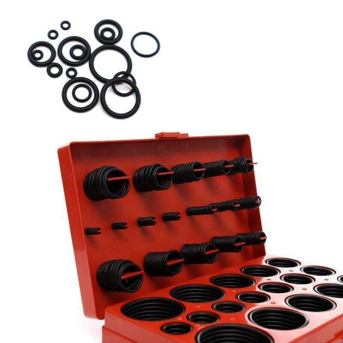 419 PCS Rubber O Ring Kit Metric Grommet Seal Plumbing Garage Assortment