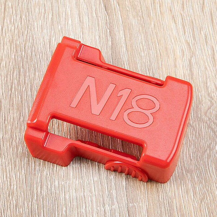 5Pcs Battery Mount Holder Stand For Milwaukee M18 18V Tool Battery Red