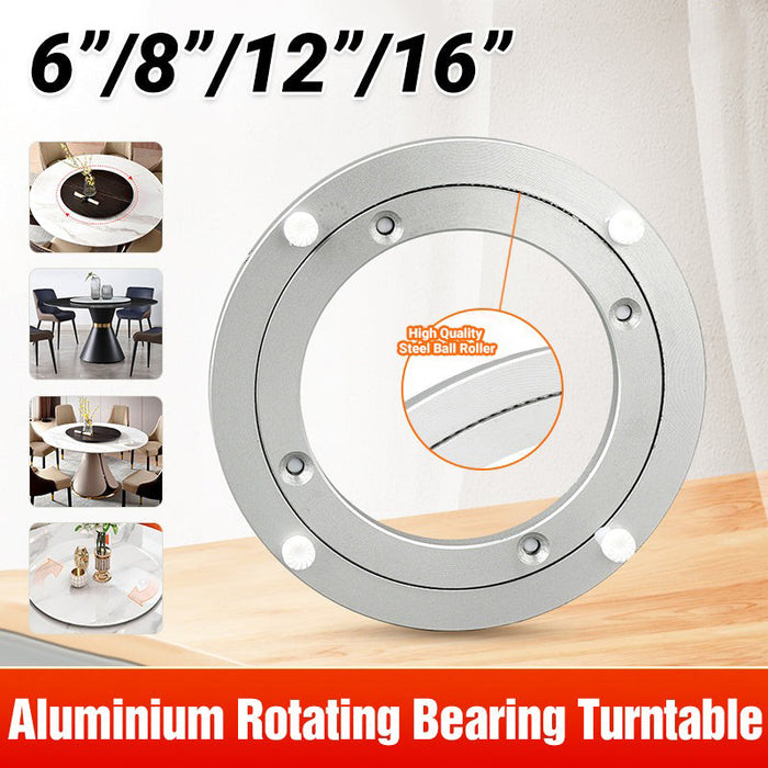 6" Aluminium Rotating Bearing Turntable Round Swivel Plate