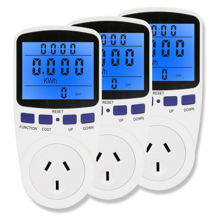 Power Meter Energy Consumption Watt Meter Electricity Monitor Equipment 240V
