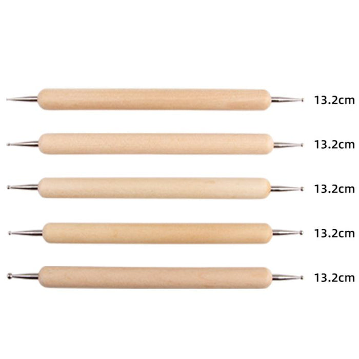 30PCS Clay Sculpting Carving Pottery Tool Set Bag Kit Modelling DIY Sculpture