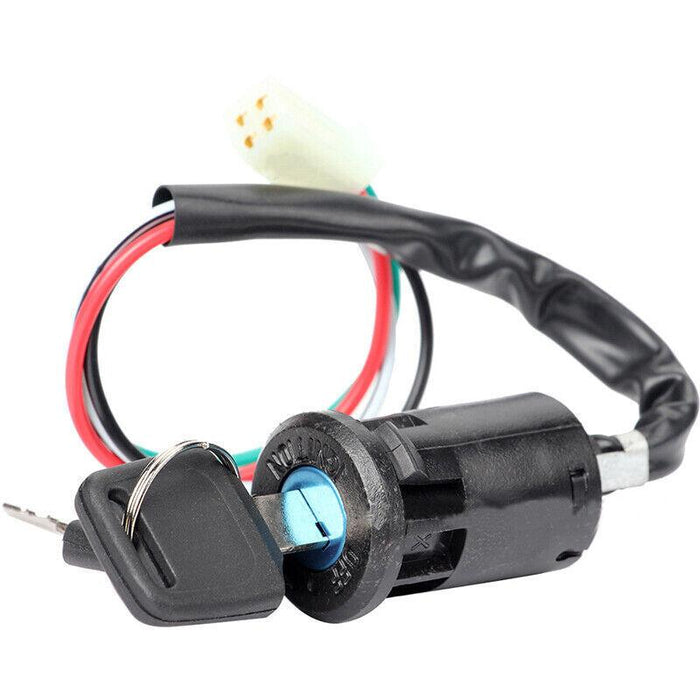 4 Wire Ignition Key Barrel Switch 50cc 110cc 125cc 150cc PIT Quad Dirt Bike