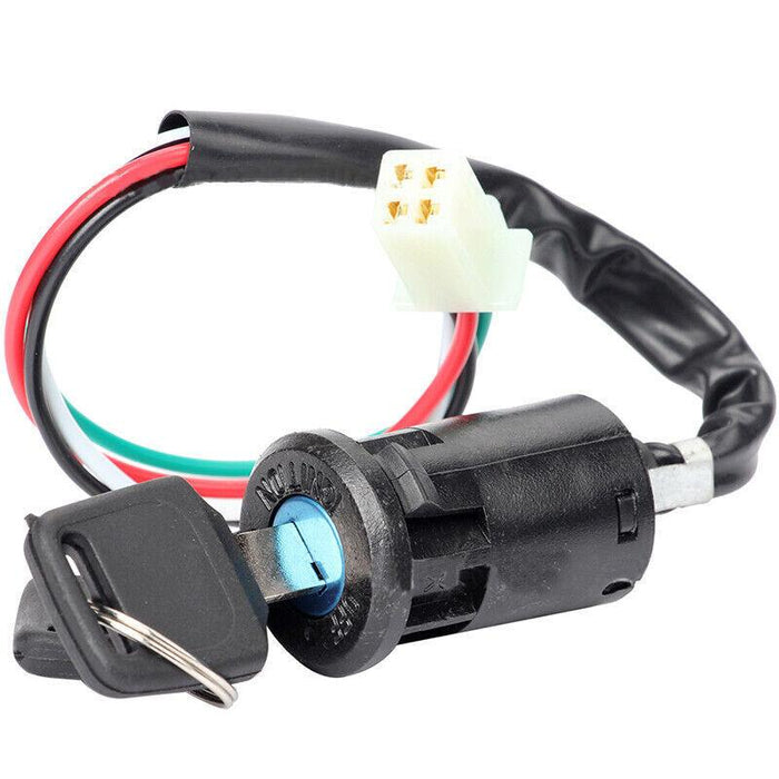 4 Wire Ignition Key Barrel Switch 50cc 110cc 125cc 150cc PIT Quad Dirt Bike