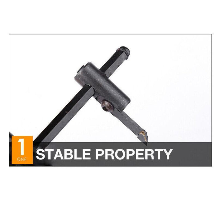 30-120MM Adjustable Circle Hole Saw Cutter kit