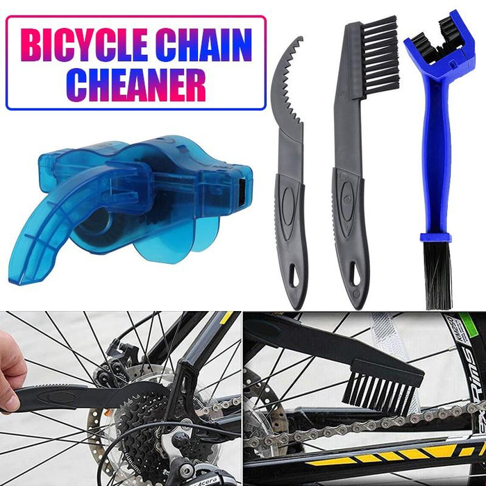 New Bike Chain Cleaner Brush Set