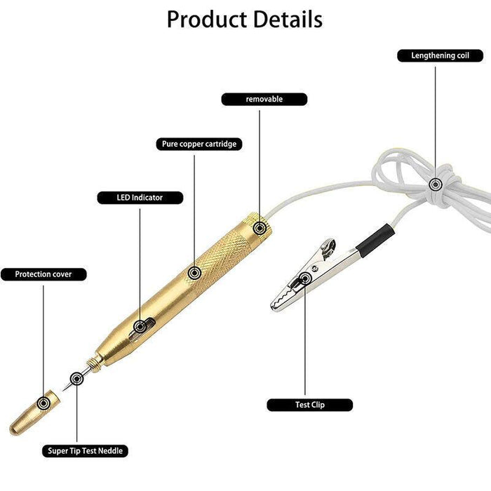 Auto Circuit Tester 6V 12V 24V