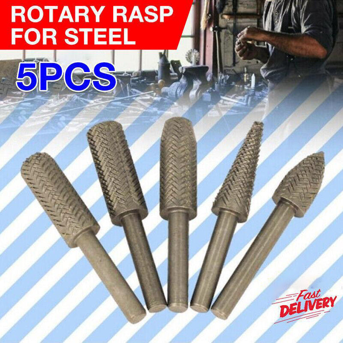 5PCS Metal Cutter Drill Bits For Steel Grinding Carving