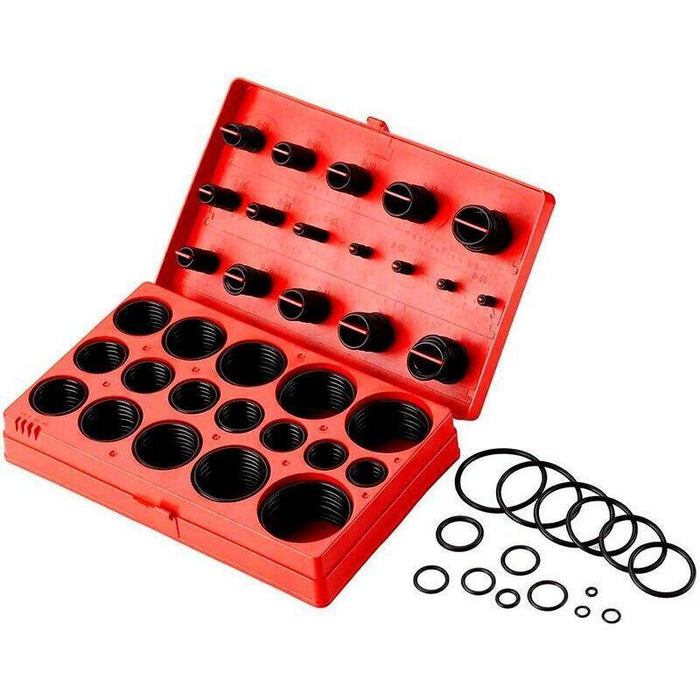 419 PCS Rubber O Ring Kit Metric Grommet Seal Plumbing Garage Assortment