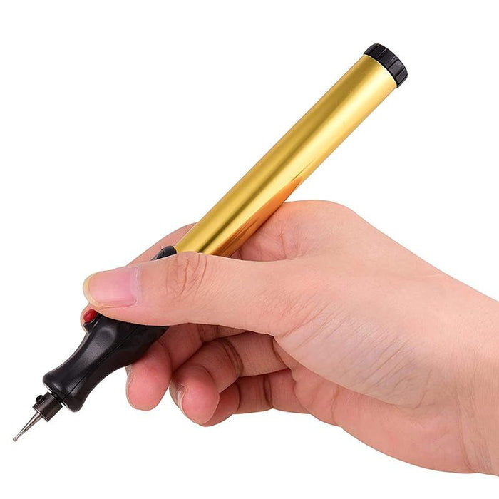 Electric Micro Engraver Aluminum 14*160mm  Black