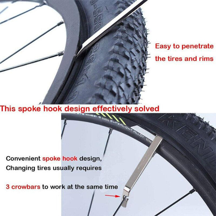 3pcs Bike Tire Lever Tyre Changing Tool
