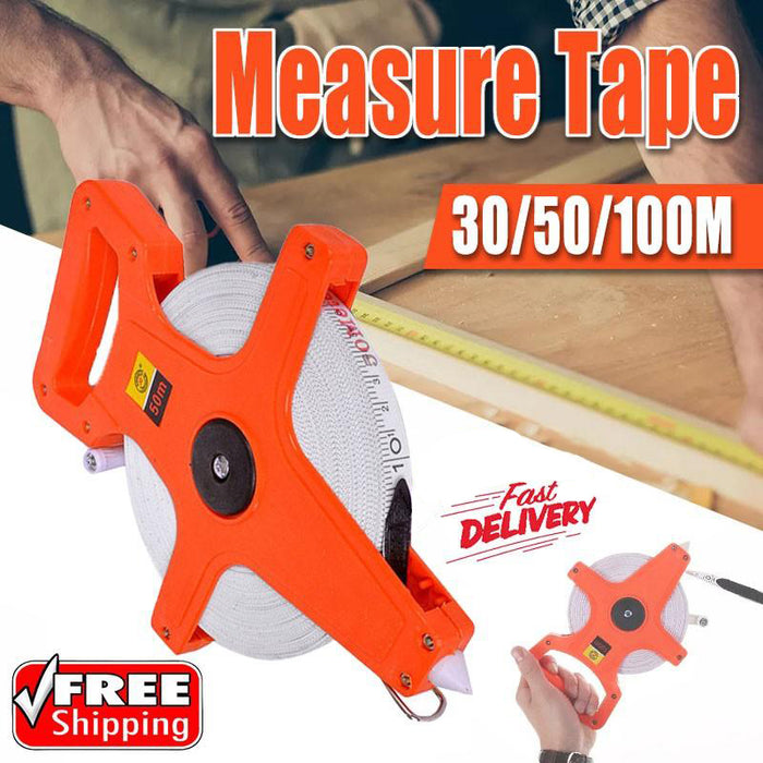 Tape measure 100M Metric Imperial Fiberglass