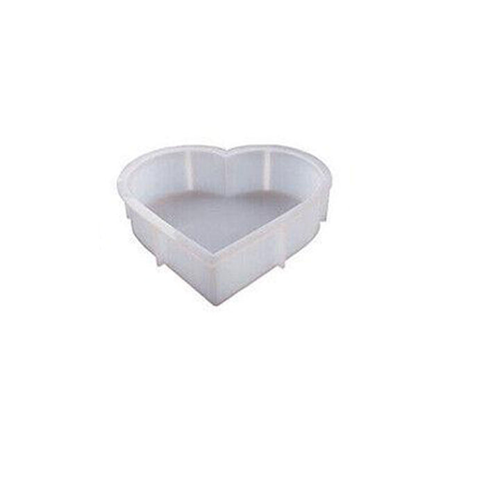 Large Crystal Epoxy Resin Mold Heart Mould