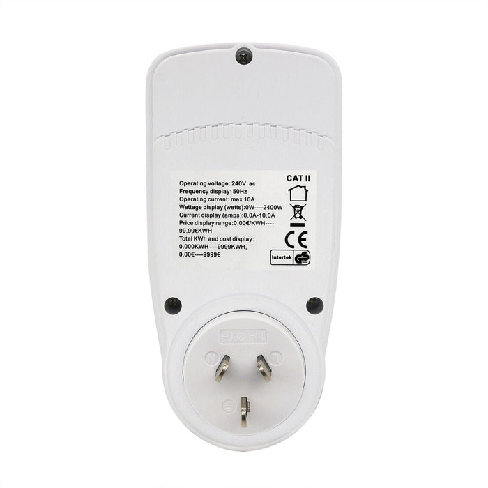 Power Meter Energy Consumption Watt Meter Electricity Monitor Equipment 240V