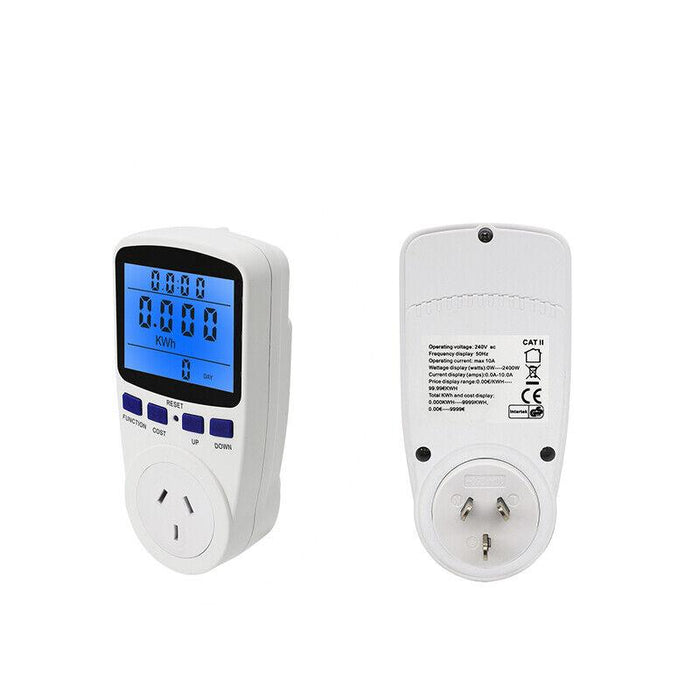 Power Meter Energy Consumption Watt Meter Electricity Monitor Equipment 240V