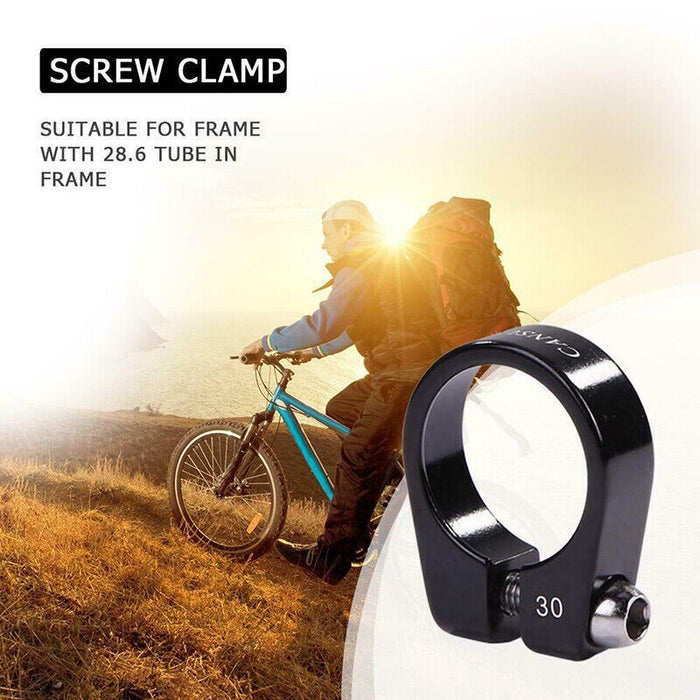 Screw type 30MM Bicycle Tube Clamps For Scooters Balance Bikes