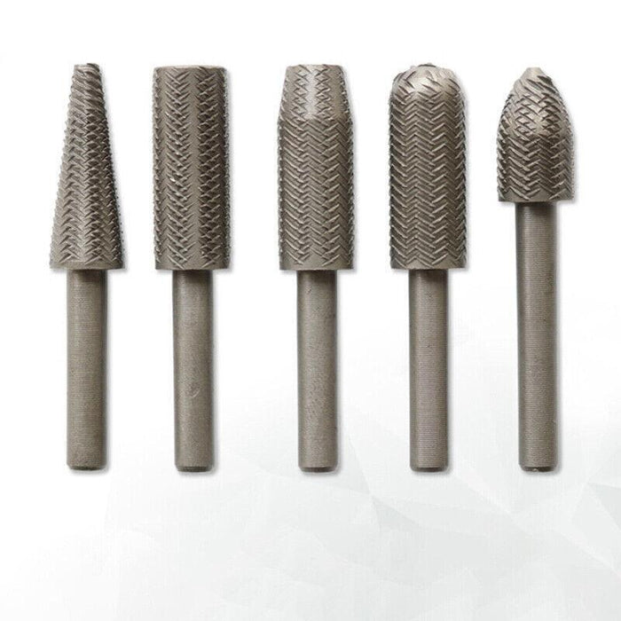 5PCS Metal Cutter Drill Bits For Steel Grinding Carving