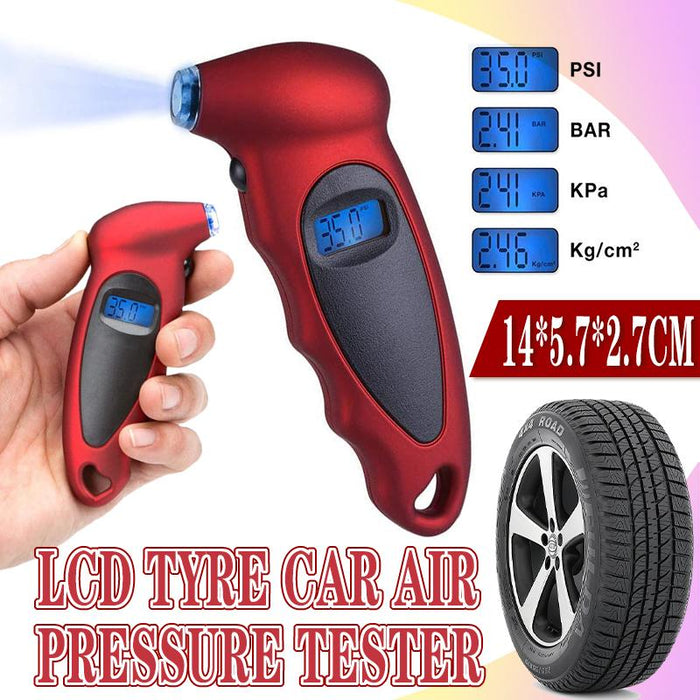 LCD Tyre Car air pressure tester Digital Gauge