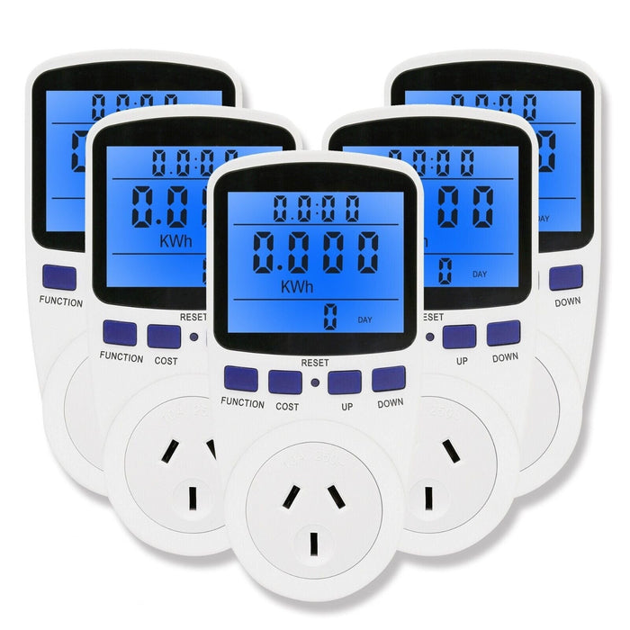Power Meter Energy Consumption Watt Meter Electricity Monitor Equipment 240V