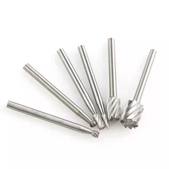 20PCS Tungsten Steel Solid Carbide Burrs For Dremel Rotary Tool Bit Accessories