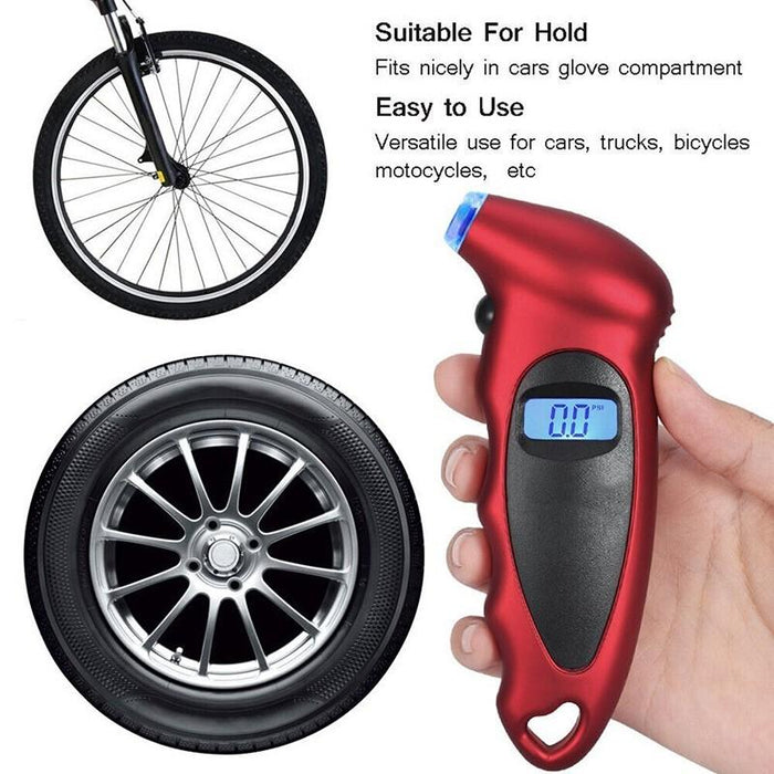 LCD Tyre Car air pressure tester Digital Gauge