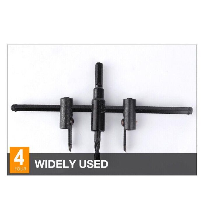 30-120MM Adjustable Circle Hole Saw Cutter kit