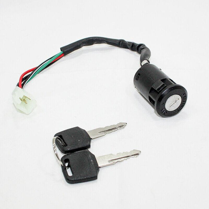 4 Wire Ignition Key Barrel Switch 50cc 110cc 125cc 150cc PIT Quad Dirt Bike