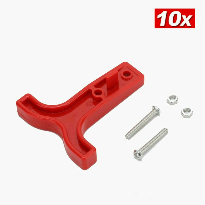 10x Red T Bar Handle for Anderson Style Plug Connectors Tool 50AMP 12-24v 6AWG