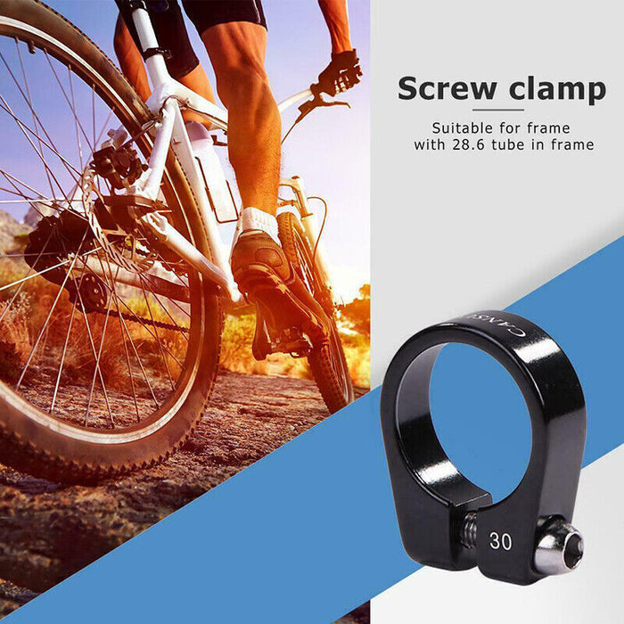 Screw type 30MM Bicycle Tube Clamps For Scooters Balance Bikes
