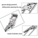 Efficient and Adjustable Stainless Steel Jar Opener