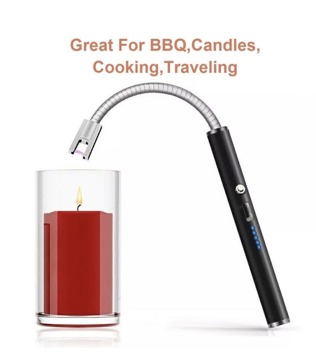 Eco-Friendly Flameless Lighter with Plasma ARC USB Rechargeable Design