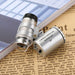 60X Zoom Pocket Magnifying Glass with LED Light