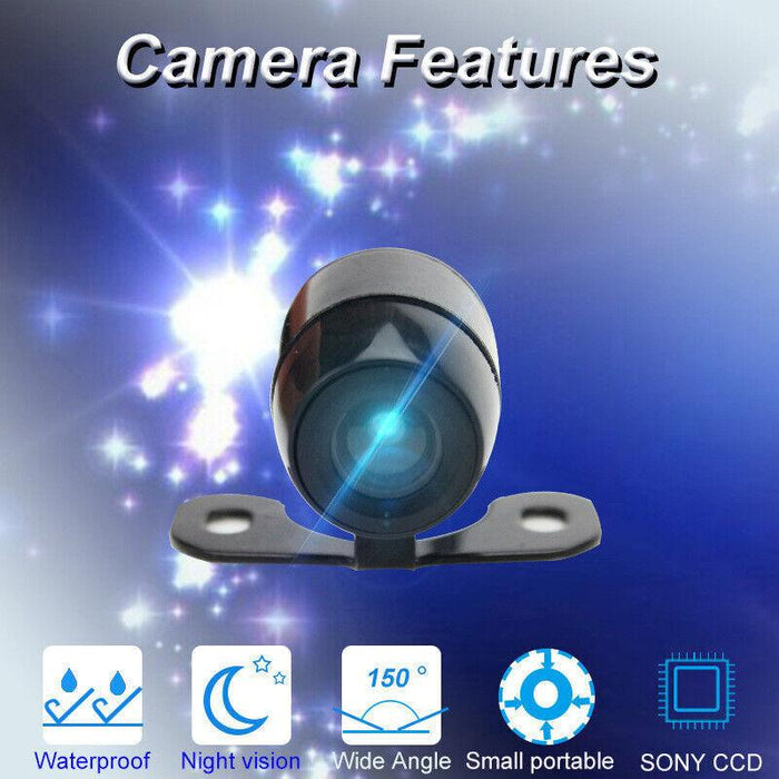 150° Reverse Camera Night Vision Car Waterproof Rear View Backup Camera Parking