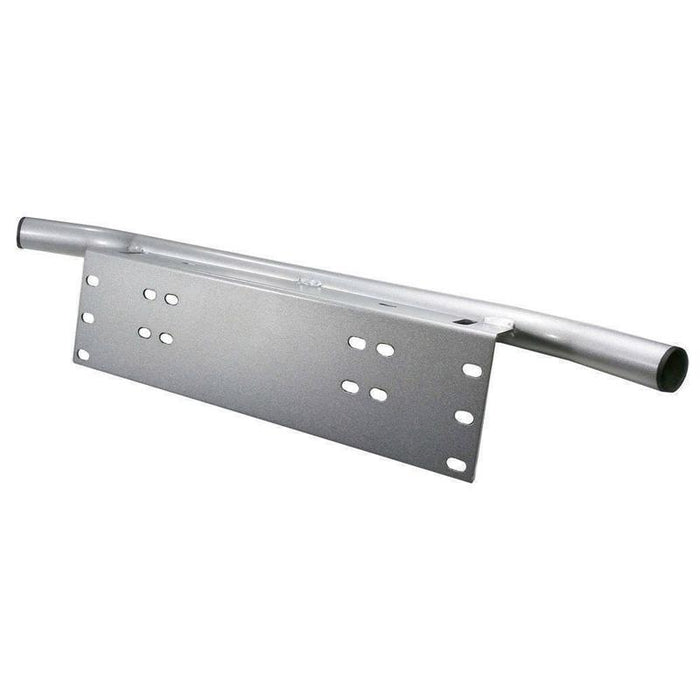 Ship Number Plate Bullbar Frame Driving Light Bar Car Mounting Bracket Silver