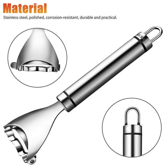 One-Step Corn Peeler Thresher Tool Kitchen Cob Kerneler Cutter Stripper Remover
