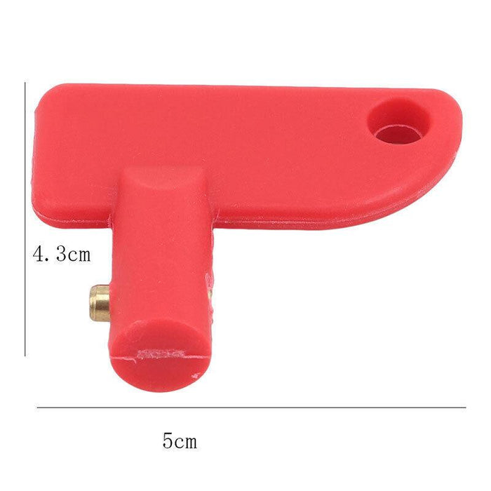 2PCS Battery Car Off Spare Switch Universal Key Cut Power Isolator
