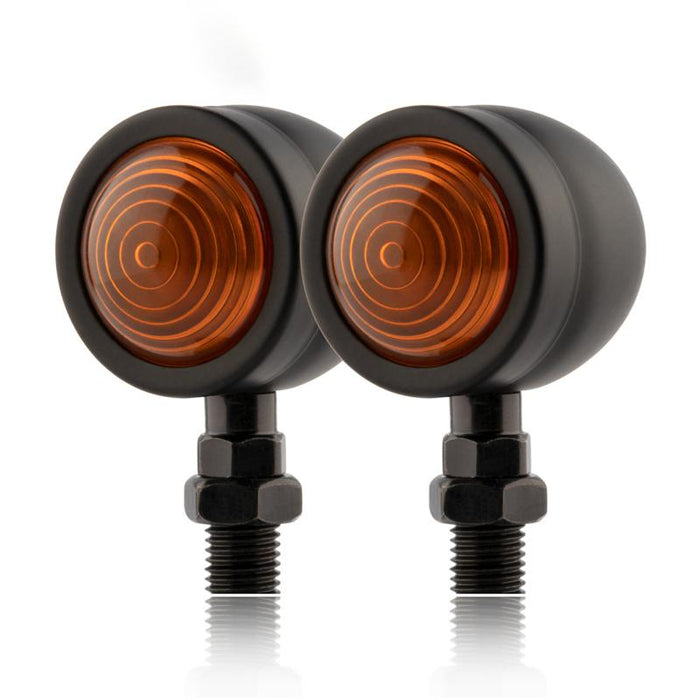 2x 12V Motorcycle Bike Bulb Amber Front & Back Turn Signal Indicator Light