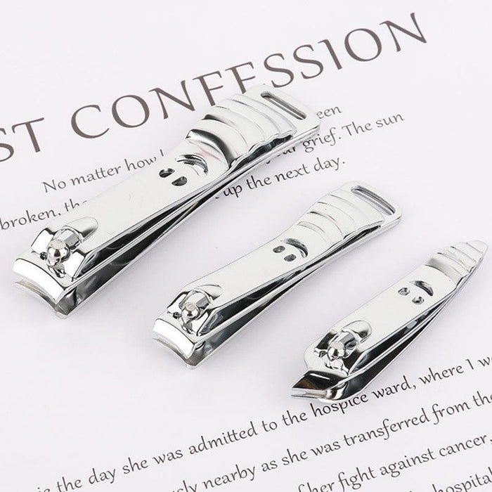 12pcs Stainless Steel Manicure Pedicure Tools Kits Ear Pick Nail Clippers Set