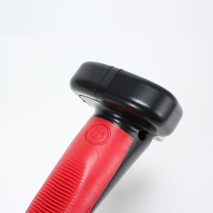 Car Door Handle Glass Breaker Flashlight