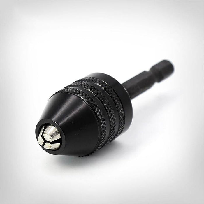 1/4" Keyless Chuck Conversion Hex Shank Adapter Drill Bit